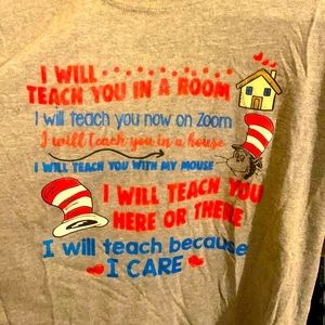 Dr. Seuss teacher tee